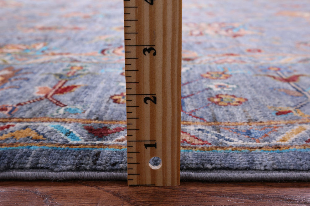 Hand Knotted Persian Tabriz Rug 5' 9" X 7' 9" Q9866