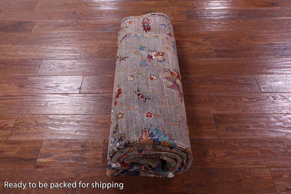5' 9" X 8' 2" Hand-Knotted Persian Tabriz Wool Rug - Q12935