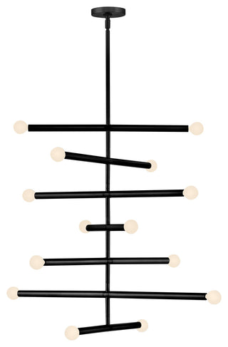 Lark Millie Large Multi Tier, Black