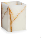 Marble Bath Tumbler, Green Onyx