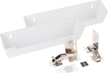 Hardware Resources TO11-R 11-3/4"W Sink Front Tip Out Tray Kit - - White
