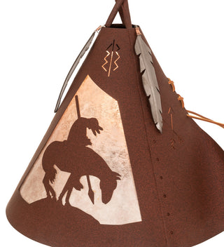 27 High Trails End Table Lamp