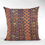 Plutus Multi-Color Parade Abstract Luxury Throw Pillow, 20"x36"