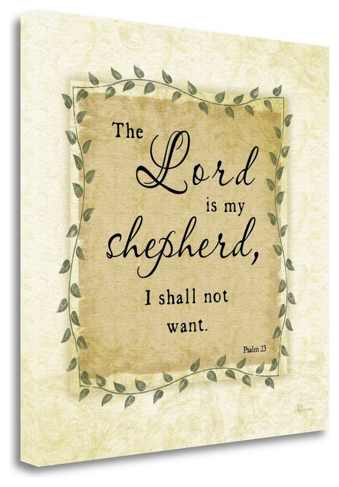 "The Lord Is My Shepherd" By Jennifer Pugh, Giclee Print on Gallery Wrap Canvas