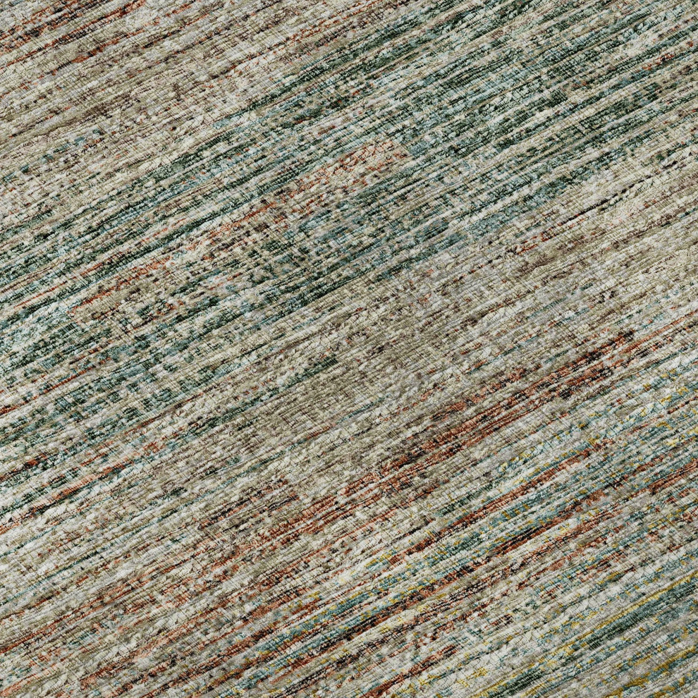 Premium Machine Washable Mayfield AMF32 Multi 9' x 12' Rug