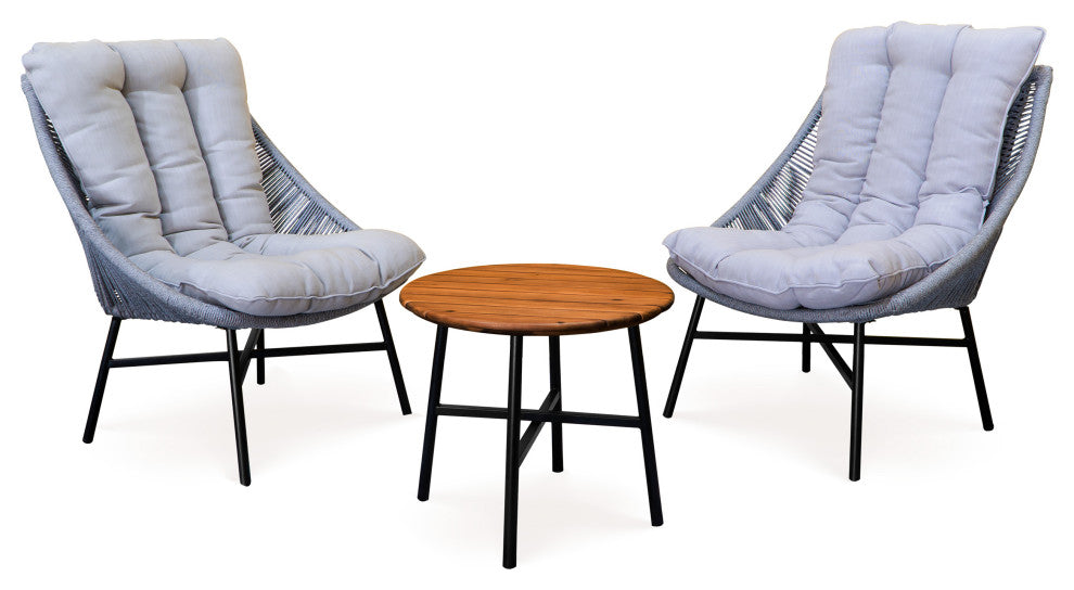 Billund Chat Set, Light Grey