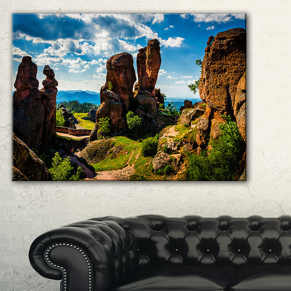 "Belogradchik City Fortress and Cliffs" Landscape Wall Artwork, 1 Panel