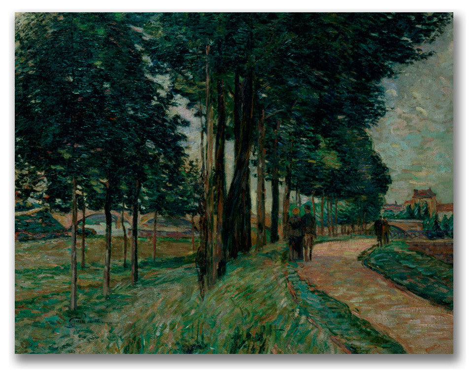 ''Maisons-Alfort'' Canvas Art by Jean Baptiste Guillamin
