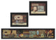"Country Bath II" Collection By Pam Britton, Printed Wall Art, Black Frame