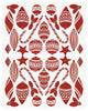 "Christmas Otomi III" Digital Paper Print by Elyse DeNeige, 30"x37"