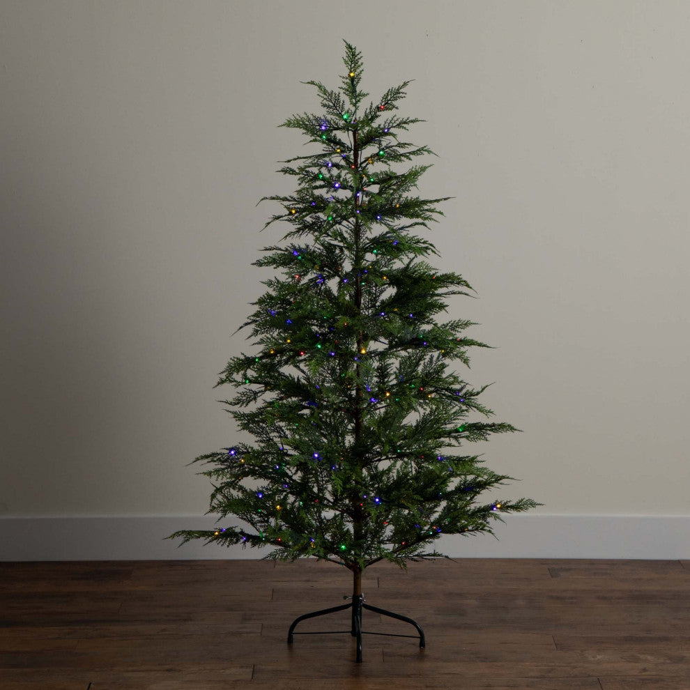 5ft. Pre-Lit Artificial Park City Pine Christmas Tree