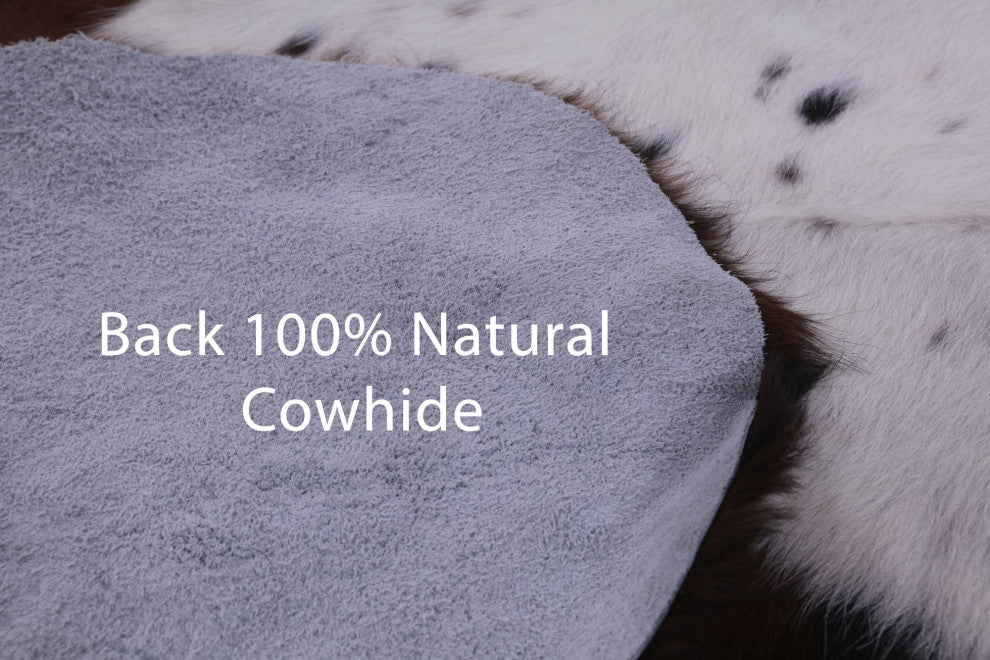 Natural Cowhide Rug 7' 4" X 6' 7" C2303