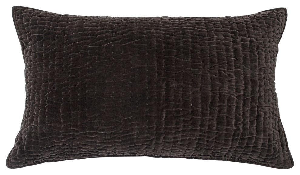 Nathan Pillowcase Sham, Charcoal, King