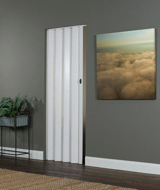 Homestyle Echo 36" x 80" Folding Door, White Ash
