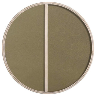 Elegant Decor Eternity 24" Round Metal Frame Mirror in Silver