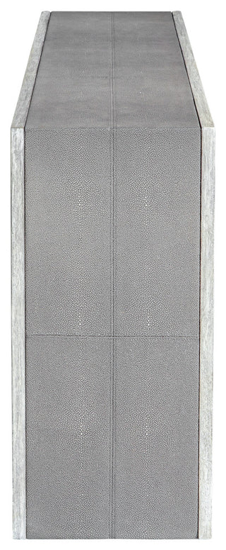 Uttermost Aerina Aged Gray Console table