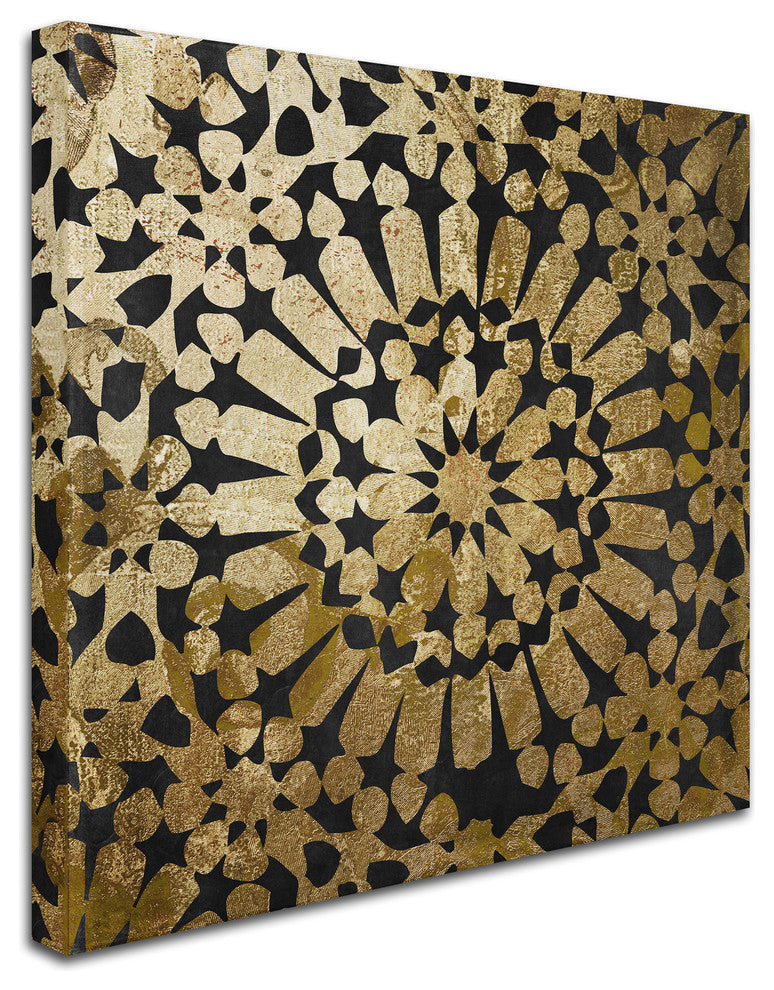 Color Bakery 'Moroccan Gold III' Canvas Art, 24x24