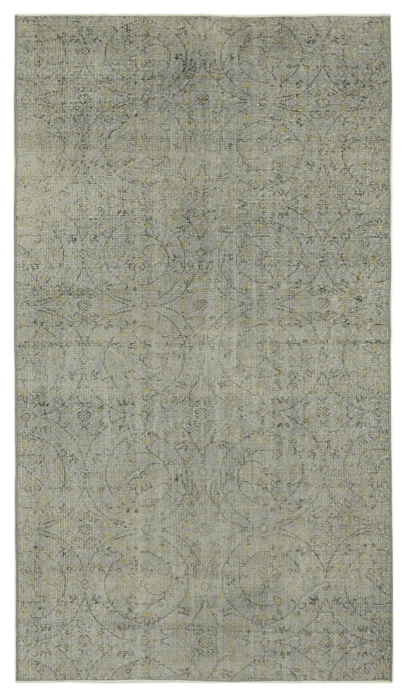 Rug N Carpet - Handmade Turkish 4' 9'' x 8' 2'' Rustic Over dyed Rug