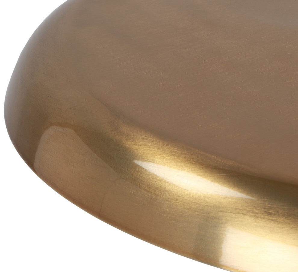 Lang Iron Adjustable Bar/Counter Stool, Gold