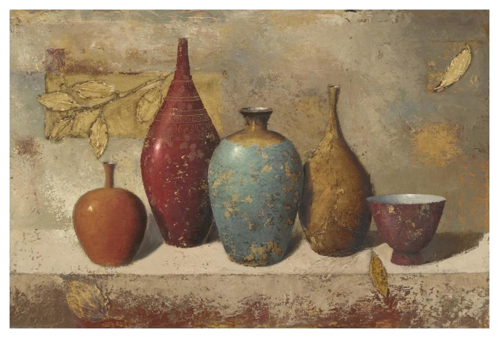 "Leaves and Vessels" Digital Paper Print by James Wiens, 50"x34"