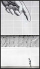 "The Finger Points" Framed Canvas Giclee by Linda Wride, 22x37"