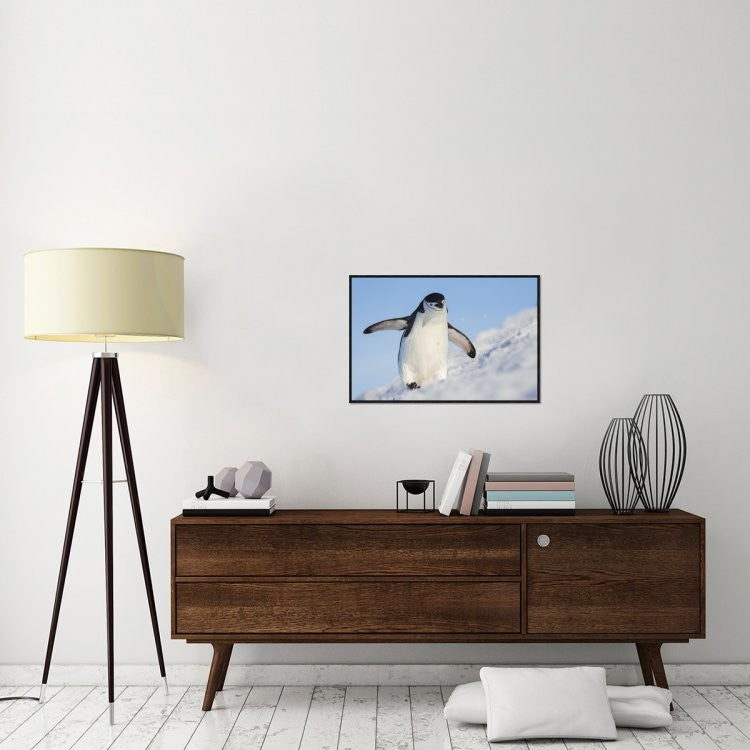 "Running Up That Hill" Framed Canvas Giclee by Hillebrand Breuker, 31x21"