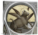 "Saint Luke As An Ox" Stretched Canvas Giclee by Giusto de Menabuoi, 22"x22"