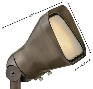 Hinkley Accent Flood Light MR16, Matte Bronze