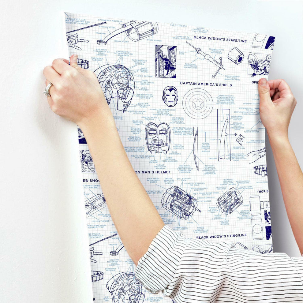 Marvels Heroes Schematics Wallpaper