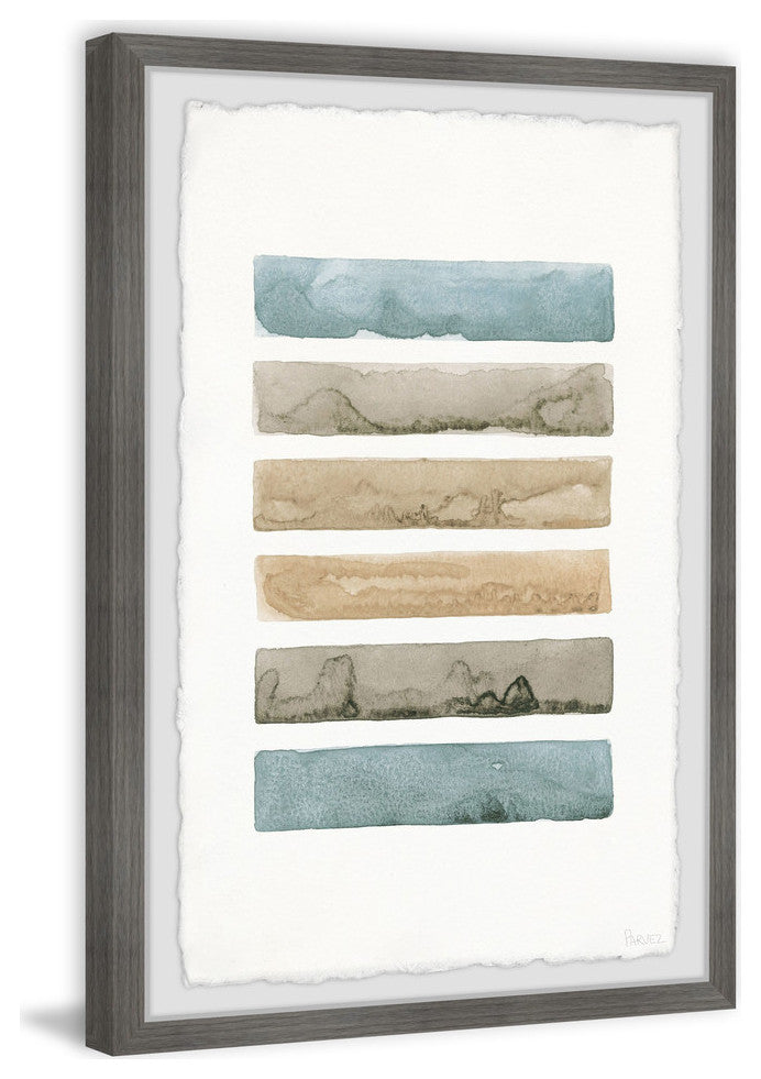 "Mountain Collections" Framed Painting Print, 16"x24"