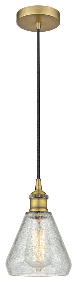 Innovations 616-1P-BB-G275 1-Light Mini Pendant, Brushed Brass