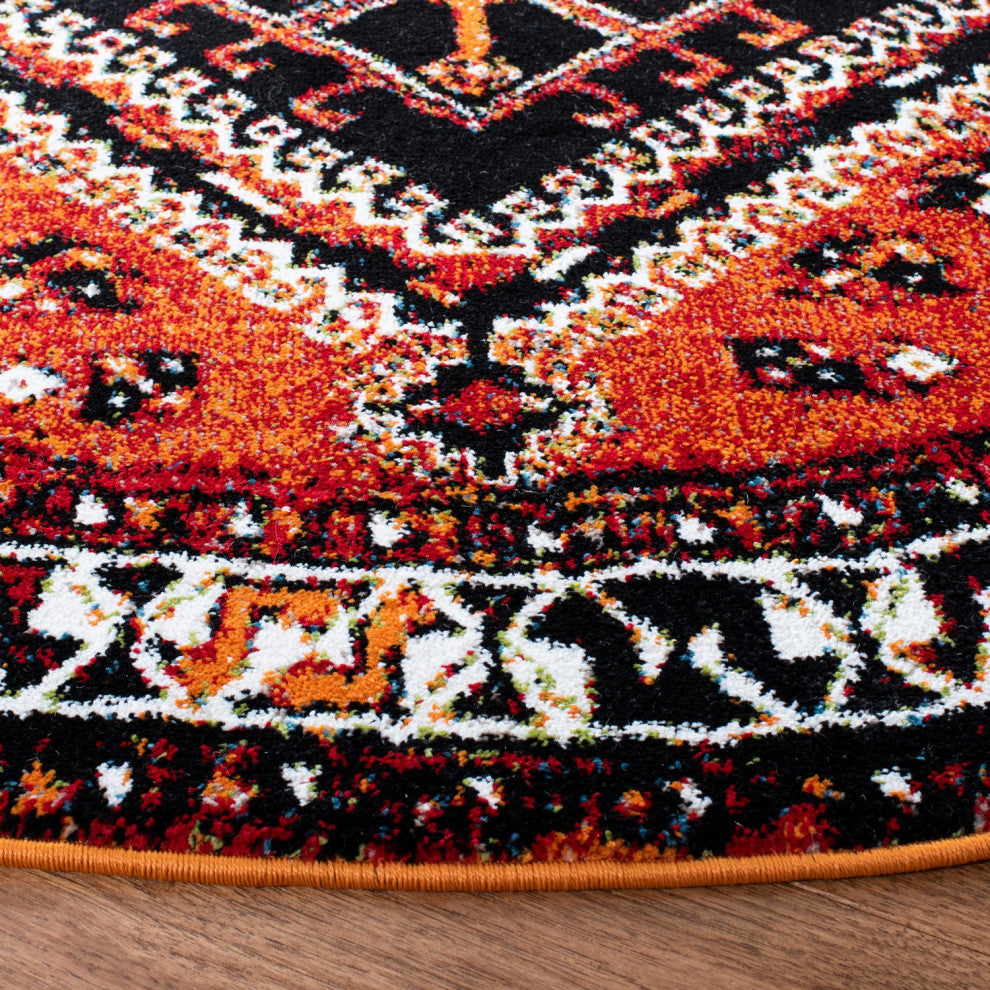 Safavieh Vintage Hamadan Vth293P Traditional Rug, Orange and Red, 2'3"x6'0" Runn