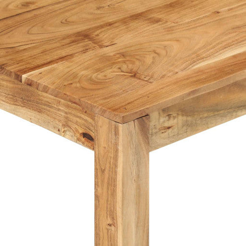 vidaXL Coffee Table Square Side End Table Accent Sofa Table Solid Acacia Wood