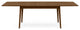 Copeland Catalina Four Leg Extension Table, Natural Walnut, 46x72