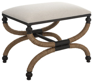 Uttermost 23741 Icaria Upholstered Small Bench