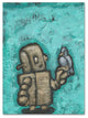 'Weebot-Bird' Canvas Art, 47x35