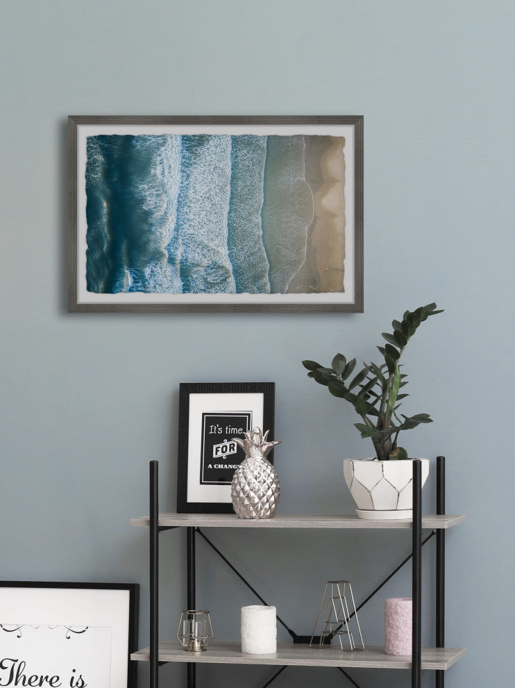 "Rhythm of the Sea" Framed Painting Print, 18x12