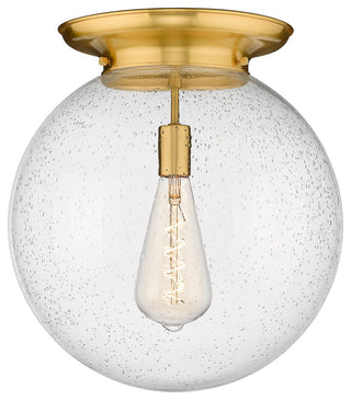 Innovations Beacon 1 16" Flush Mount Satin Gold