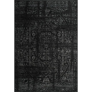 Nuloom Ring Around The Rosette Area Rug, Black 8'2"x11'6"