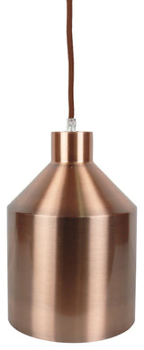 Dayton Hardwired Ceiling Pendant, Copper, 10 1/2" Long