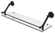 Prestige Monte Carlo 30" Floating Glass Shelf With Rail, Oil Rubbed Bronze
