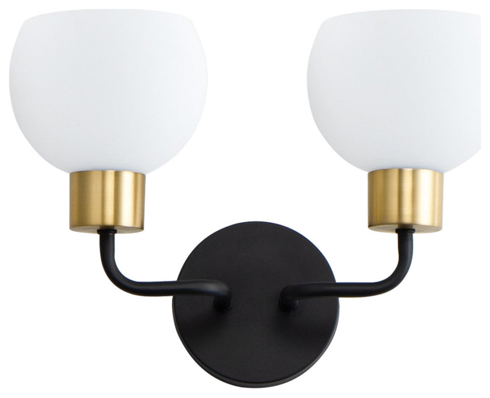 Maxim 11272SWBZS Coraline 2 Light 15"W Bathroom Vanity Light - Bronze Rupert