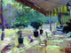 Tile Mural Terrace Cafe By Konstantin Korovin, 6"x8", Matte