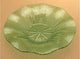 Green Flower Glass Bowl