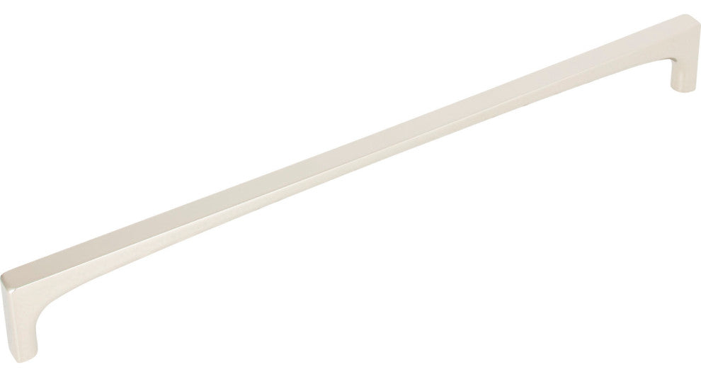 Top Knobs TK1017 Riverside 12 Inch Center to Center Handle - Flat Black