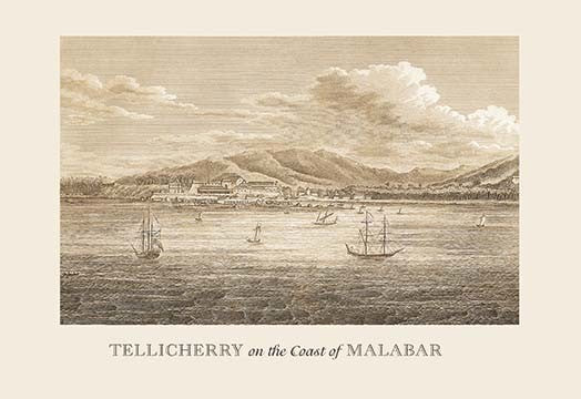 Tellicherry on the Coast of Malabar- Gallery Wrapped Canvas Art 28" x 42"