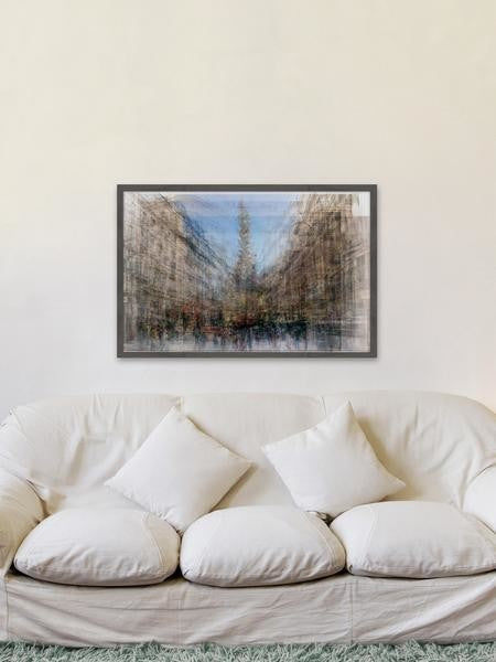 "Graben St. Vienna" Framed Painting Print, 24"x16"
