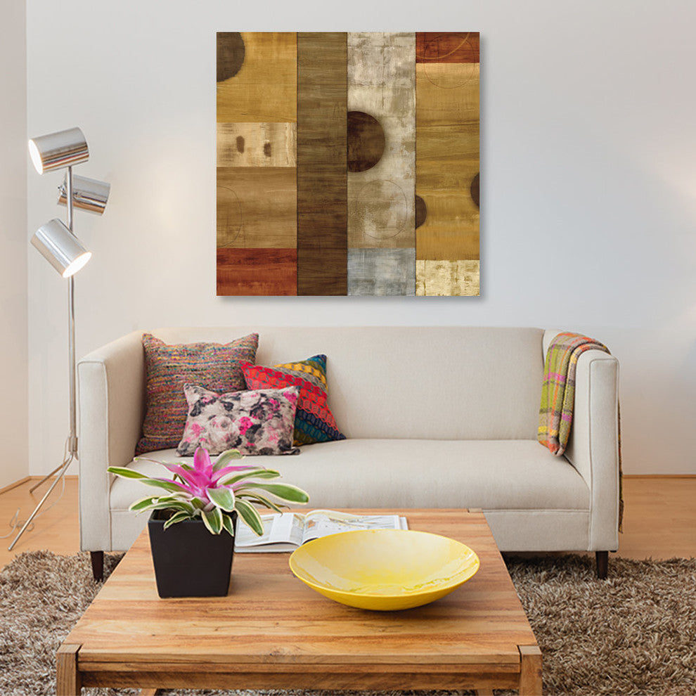 "Roundabout II" by Brent Nelson, Canvas Print, 12"x12"