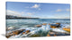 "White Waves in Bondi Beach" Beach Canvas Wall Art, 32"x16"
