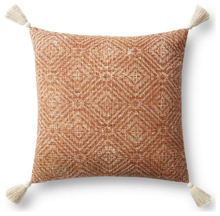 Loloi P0621 Orange 13" x 21" Cover w/Poly Pillow